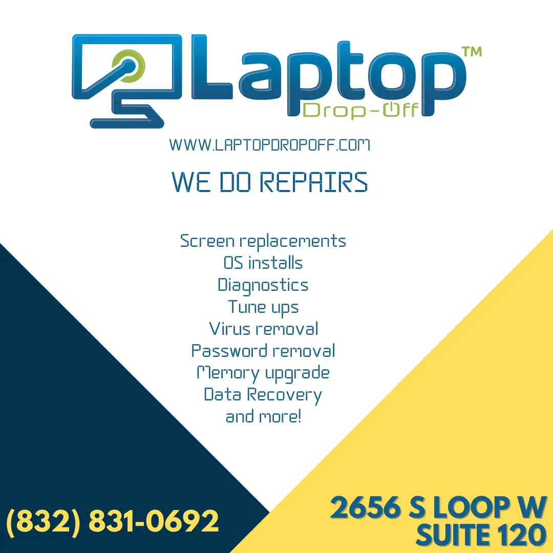 Email Campaign for laptop dropoff